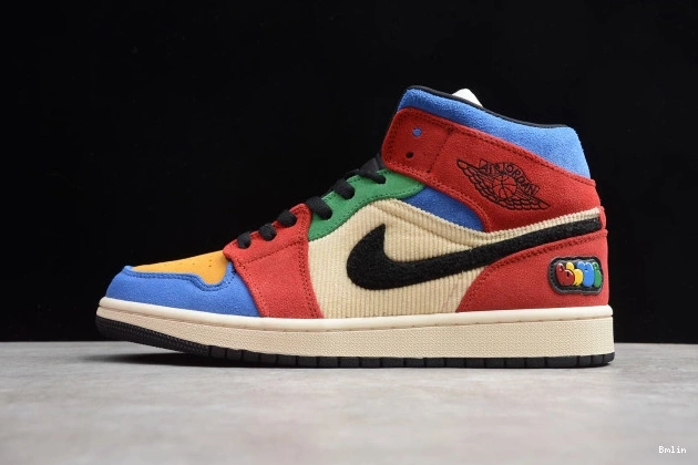 the SE CU2805-100 Air Fearless 1 Mid Blue Great Jordan 0818